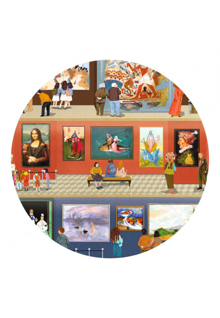 Puzzle V múzeu 500 dielikov