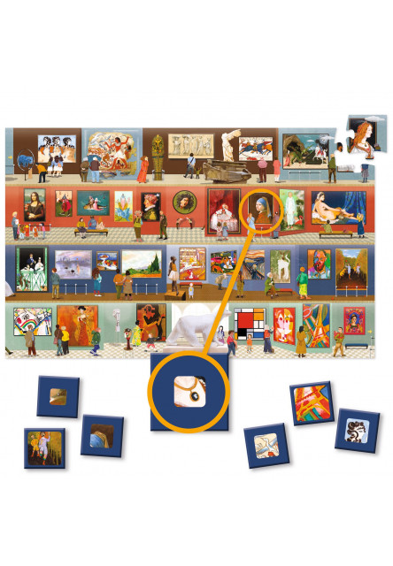 Puzzle V múzeu 500 dielikov