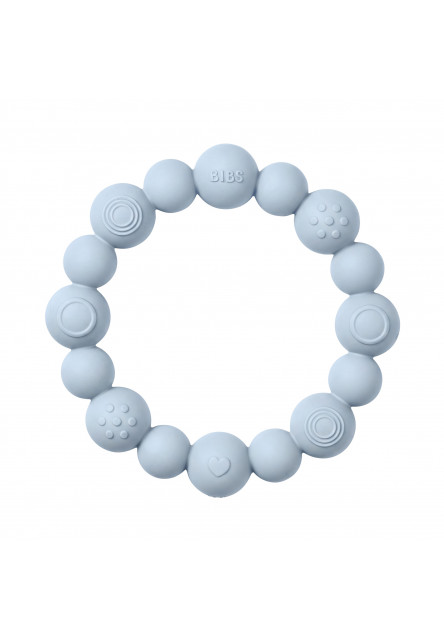 BIBS náramkové hryzátko zo silikónu (Baby Blue)