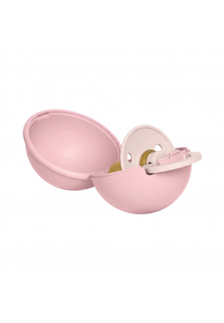 BIBS krabička Mini a Colour cumlík - veľkosť 2 (Ivory & Sage)
