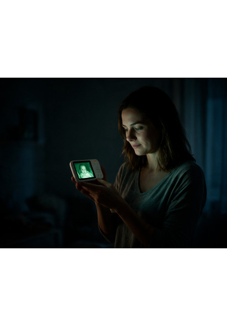 Digitálna video chůvička Omni, White