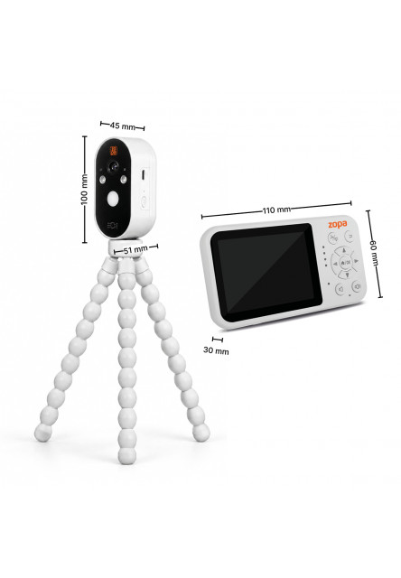 Digitálna video chůvička Omni, White