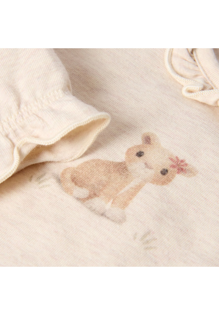 Body dlhý rukáv Safari Friends Vanilla veľ. 68