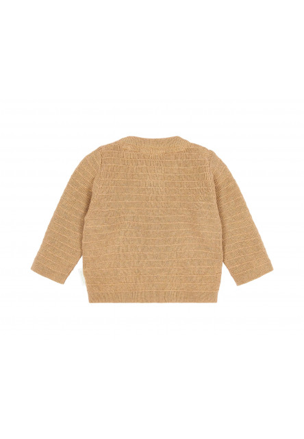 Kardigan pletený Safari Friends Soft Tan veľ. 68