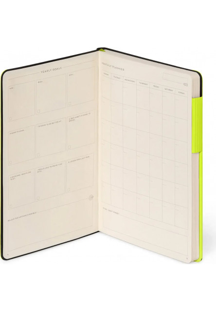 Zápisník Legami My Notebook Medium Lined - Chartreuse