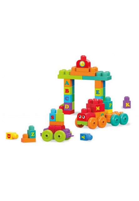 MEGA BLOKS VLÁČIK ABC NAUČ SA ABECEDU