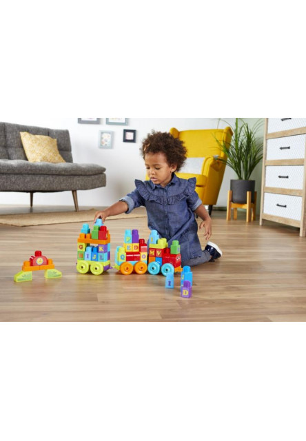 MEGA BLOKS VLÁČIK ABC NAUČ SA ABECEDU