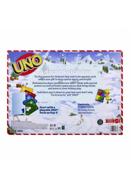 UNO ADVENTNÝ KALENDÁR 2026