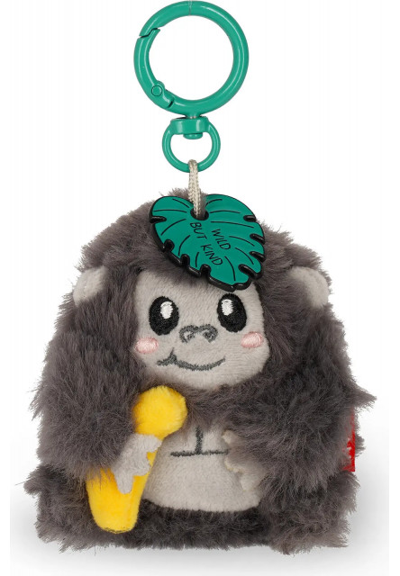 Plyšová kľúčenka Legami Super Soft! Plush Key Ring Tiny - Gorilla