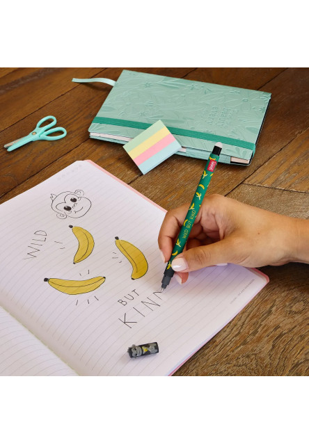 Gumovacie pero Legami Erasable Gel Pen - Gorilla - 0,7 mm - Black Ink