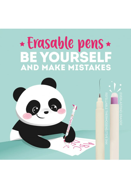 Gumovacie pero Legami Erasable Gel Pen - Gorilla - 0,7 mm - Black Ink