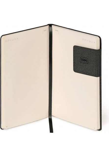 Zápisník Legami My Notebook Large Plain - Deep Graphite