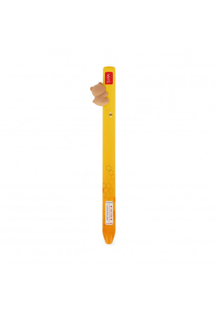 Pero Legami Free Hugs - Retractable Ballpoint Pen - Teddy Bear - Red Ink