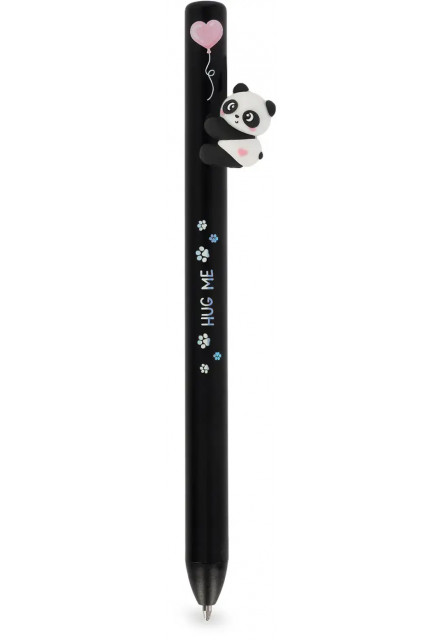 Pero Legami Free Hugs - Retractable Ballpoint Pen - Panda - Black Ink