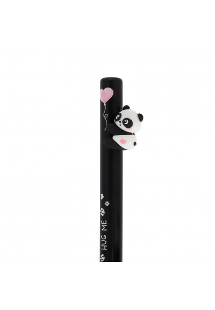 Pero Legami Free Hugs - Retractable Ballpoint Pen - Panda - Black Ink