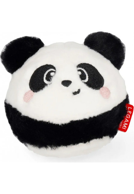 Plyšová skákacia loptička Legami Bouncing Gang Bouncy Ball - Panda