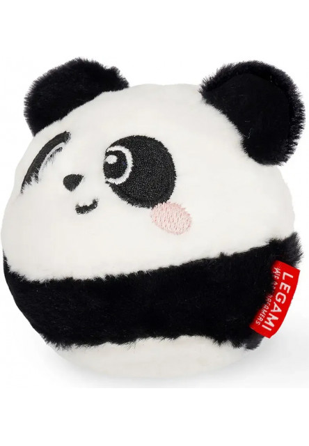 Plyšová skákacia loptička Legami Bouncing Gang Bouncy Ball - Panda