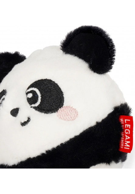 Plyšová skákacia loptička Legami Bouncing Gang Bouncy Ball - Panda