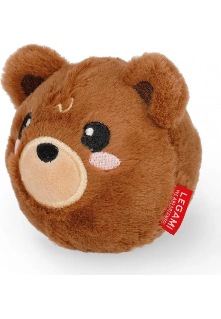 Plyšová skákacia loptička Legami Bouncing Gang Bouncy Ball - Teddy Bear