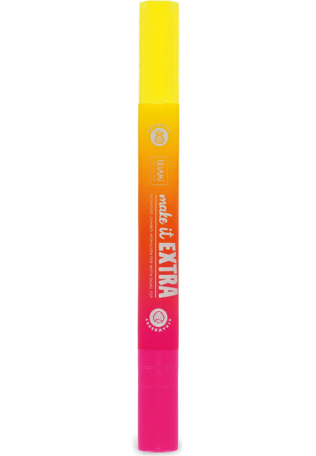 Vonný zvýrazňovač Legami Make It Extra Scented Jumbo Highlighter - Yellow + Pink