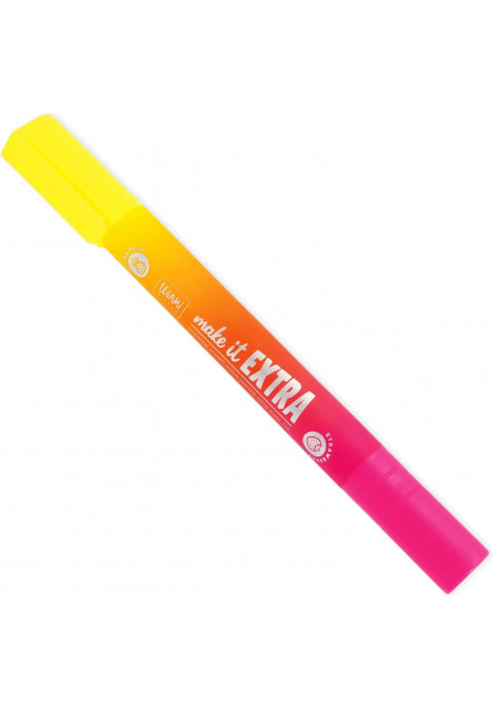 Vonný zvýrazňovač Legami Make It Extra Scented Jumbo Highlighter - Yellow + Pink