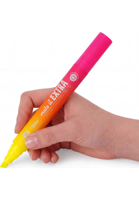 Vonný zvýrazňovač Legami Make It Extra Scented Jumbo Highlighter - Yellow + Pink