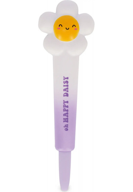 Antistresové gélové pero Legami Squishy Gel Pen - Squeezies - Daisy