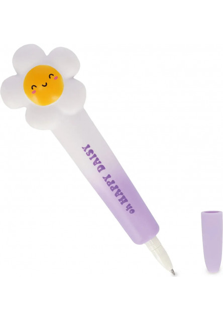 Antistresové gélové pero Legami Squishy Gel Pen - Squeezies - Daisy