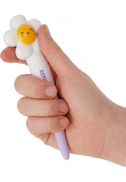 Antistresové gélové pero Legami Squishy Gel Pen - Squeezies - Daisy