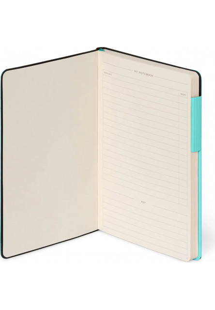 Zápisník Legami My Notebook Medium Plain - Aquatic Awe