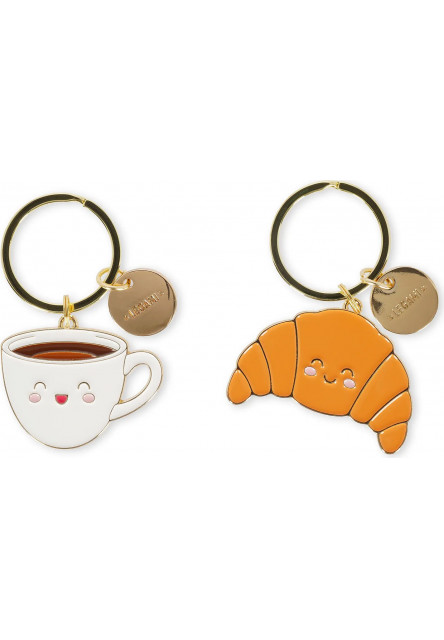 Prívesok na kľúče Legami What A Key Ring Enamel Key Ring - Breakfast