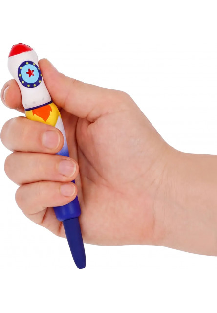 Antistresové gélové pero Legami Squishy Gel Pen - Squeezies - Rocket