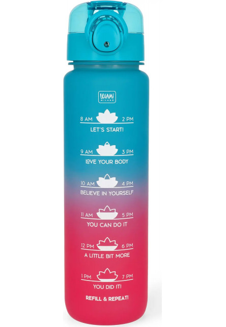 Fľaša na pitie Legami Goal Bottle 1 l - Energy Boost