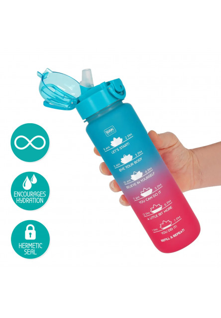 Fľaša na pitie Legami Goal Bottle 1 l - Energy Boost