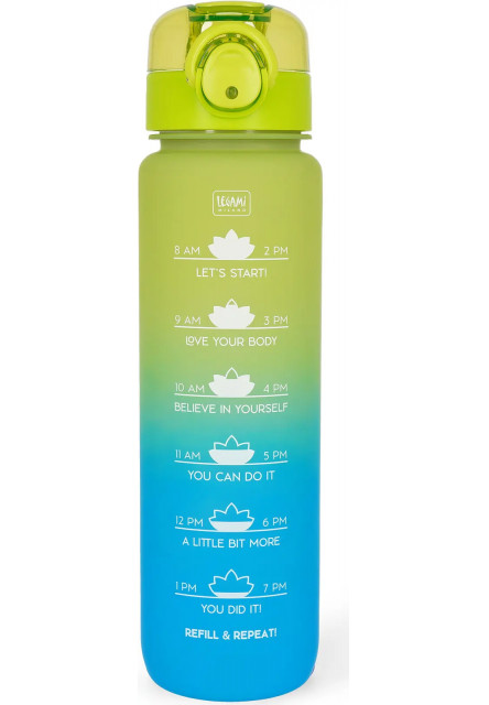 Fľaša na pitie Legami Goal Bottle 1 l - Sunrise Vibes