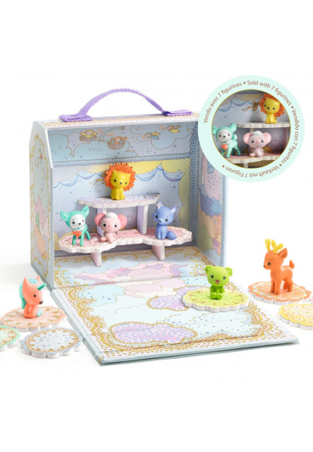 Tinyly Mini domček v kufríku Tinypets