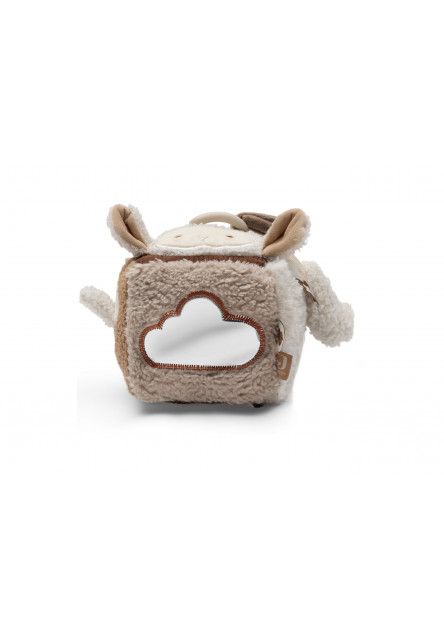 Kocka textilná Woolly