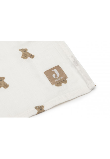Plienky zavinovacie 2ks 115x115cm Mini Teddy Bear