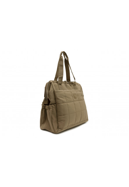 Prebaľovacia taška Quilted Quinn Bronze