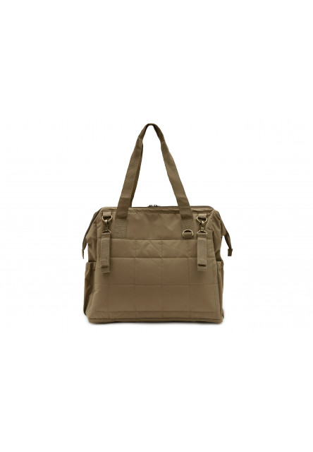 Prebaľovacia taška Quilted Quinn Bronze