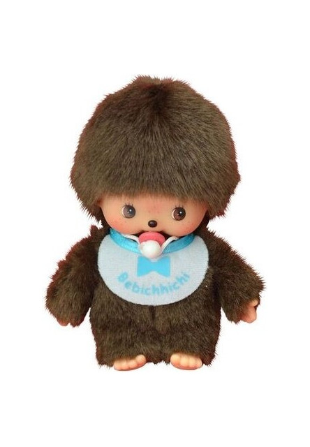 Monchhichi Bebiči chlapec s podbradníkom 15 cm