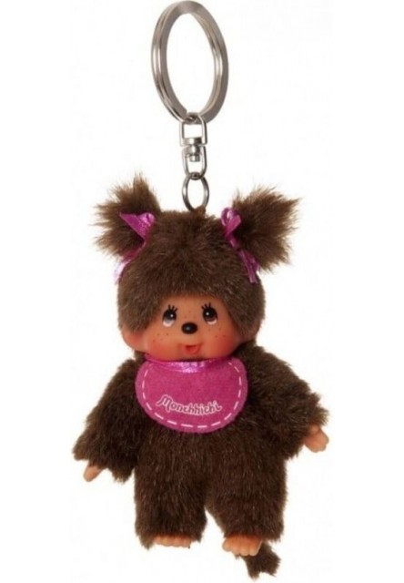 Monchhichi Mončiči kľúčenka 3 farebné varianty 10cm