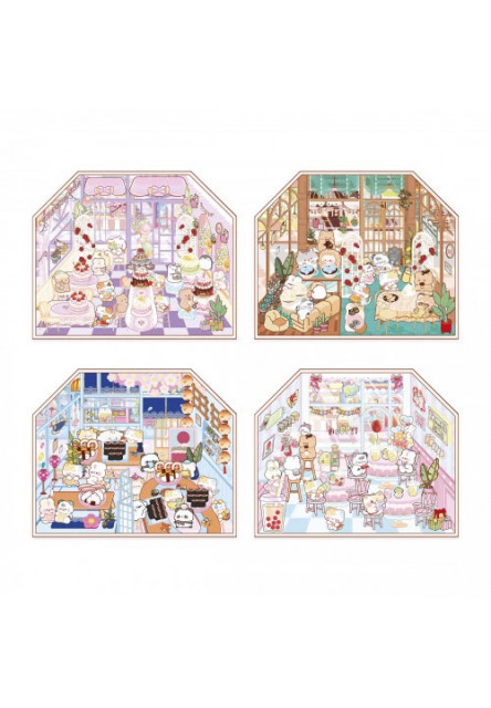 Cosy Stickers Samolepky Minisvet Pochúťky
