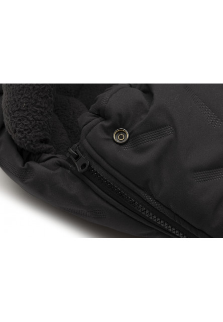 Fusak do autosedačky Embossed Nearly Black