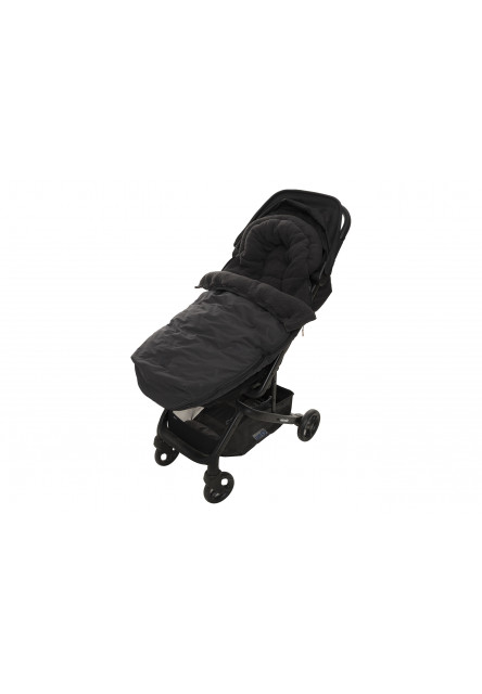 Fusak do kočárku Embossed Nearly Black