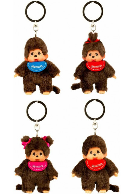 Monchhichi Mončiči kľúčenka 10cm (4 druhy)