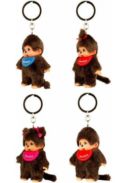 Monchhichi Mončiči kľúčenka 10cm (4 druhy)