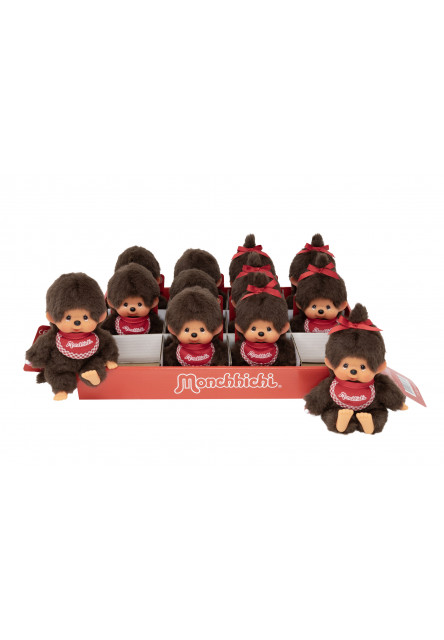Monchhichi Mončiči standard Chlapec a Dievča 14cm assort