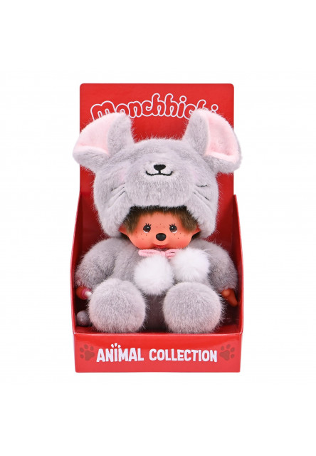 Monchhichi Mončiči animal collection Myš 20cm
