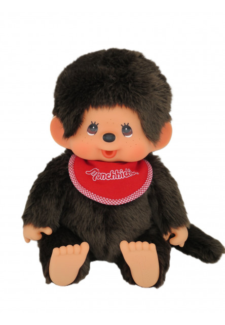 Monchhichi Mončiči chlapec sediaci Supersoft 30cm